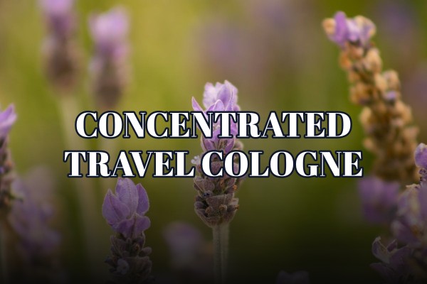 concentrated travel cologne