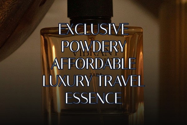 exclusive powdery affordable luxury travel essence