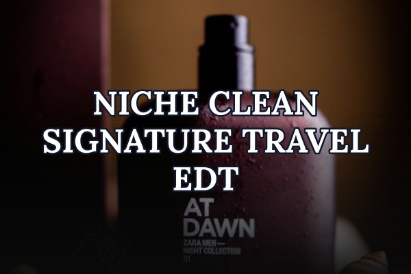 niche clean signature travel edt