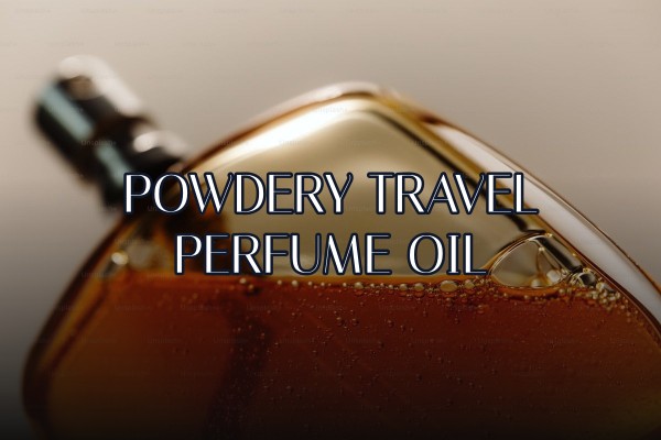 powdery travel perfume oil
