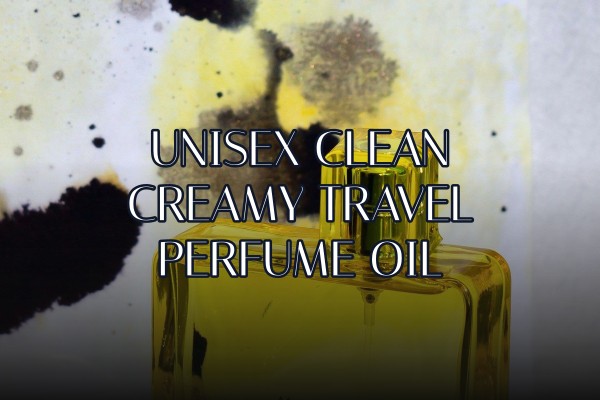 unisex clean creamy travel perfume oil