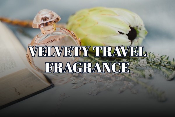 velvety travel fragrance