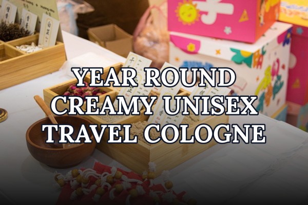 year-round creamy unisex travel cologne